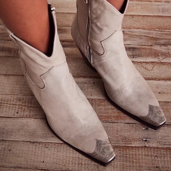 Free People Brayden Boots Opal Grey - Picture 2 of 7